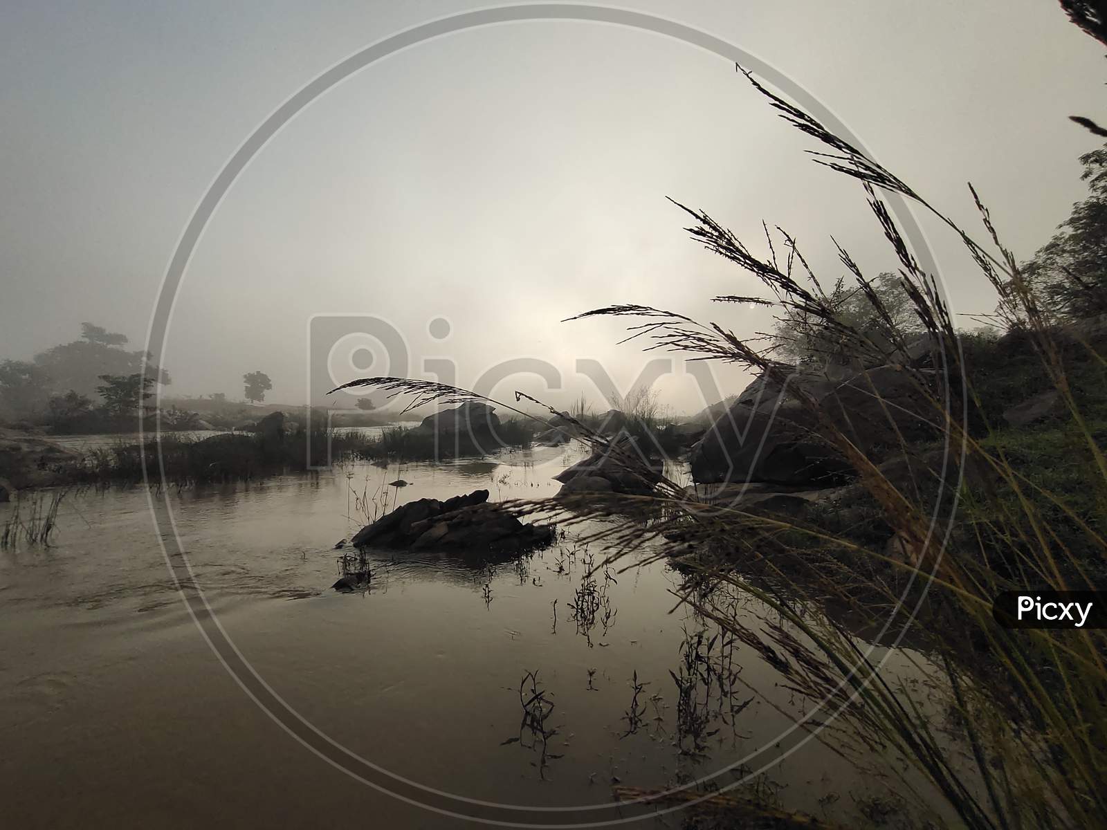 Image of Sunrise, river-HZ567613-Picxy