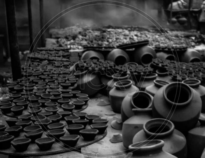 earthen pot factory
