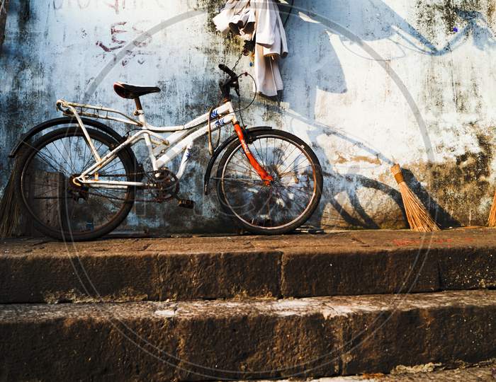 cycle in indian street