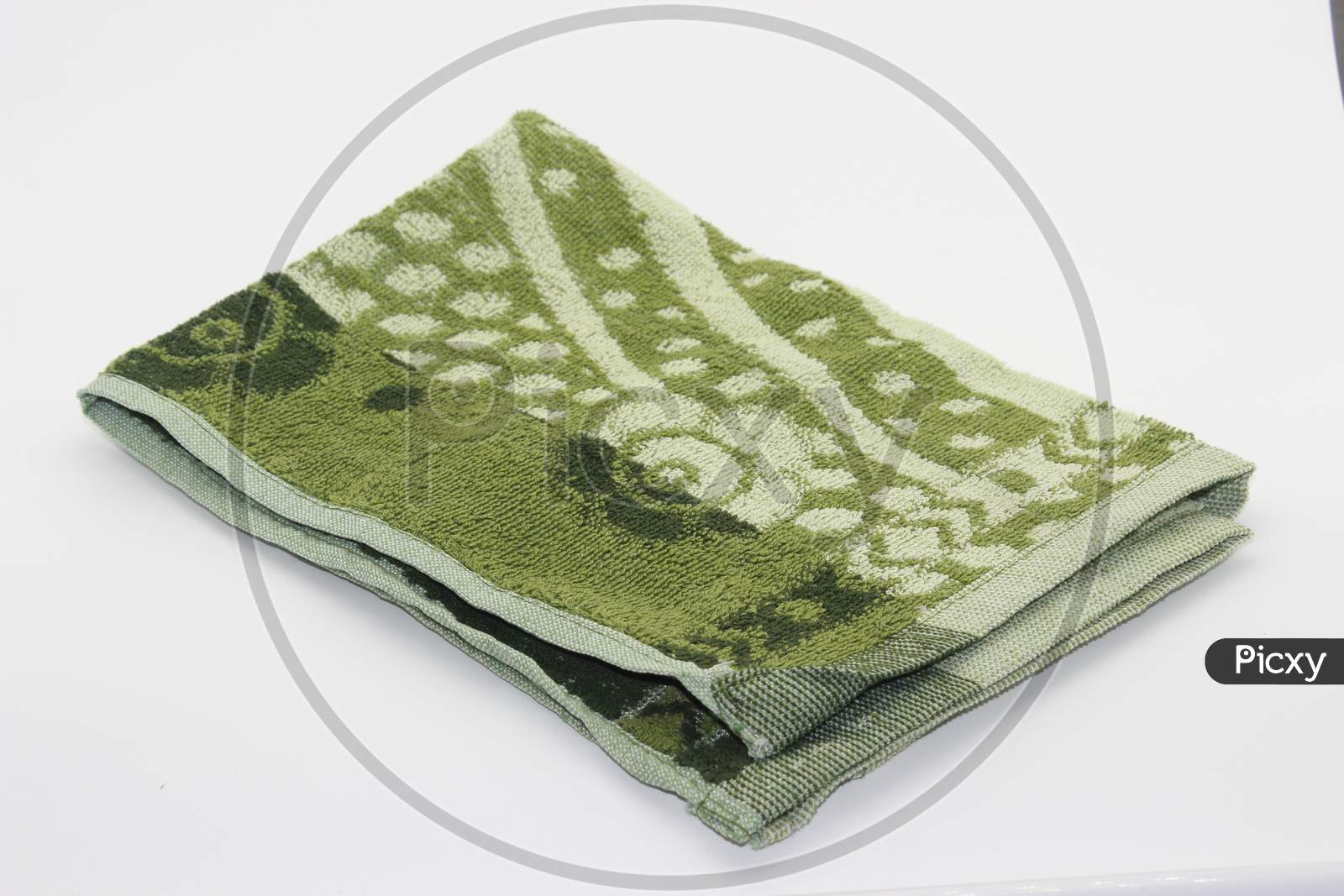 A Picture Of Towel On White Background