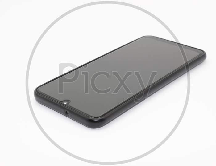 A Picture Of Smartphone On White Background