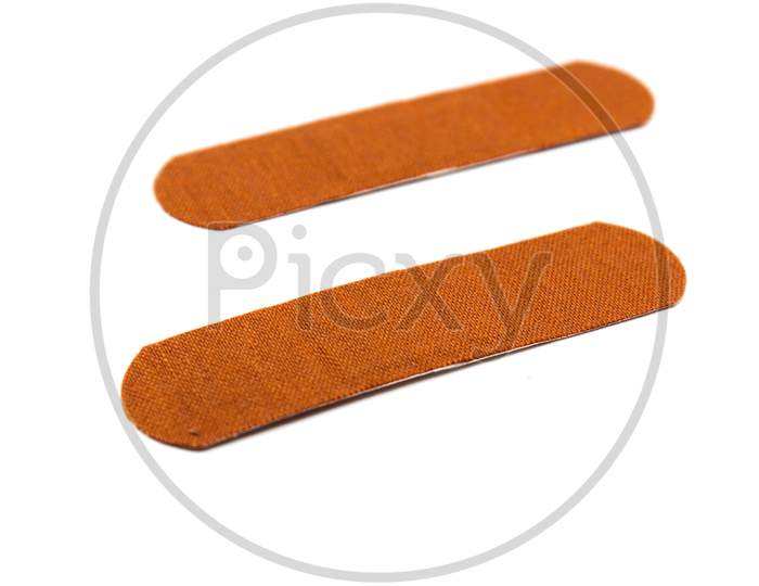 A Picture Of Bandage On White Background