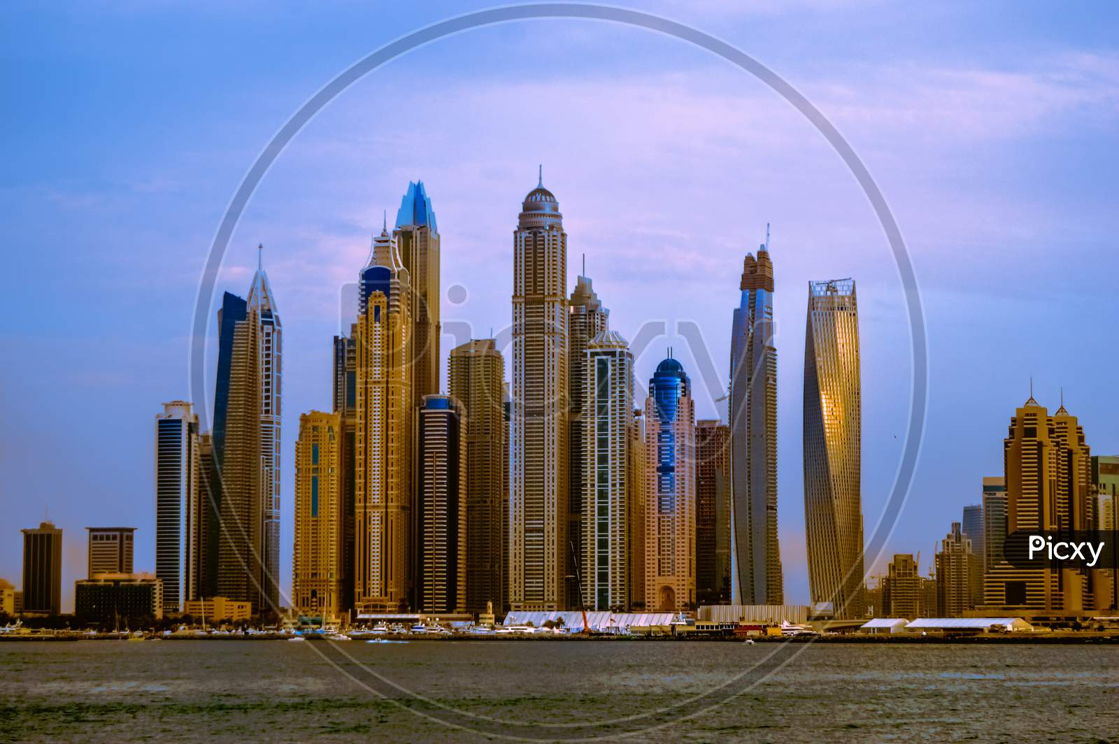 Dubai Marina Sky Line View