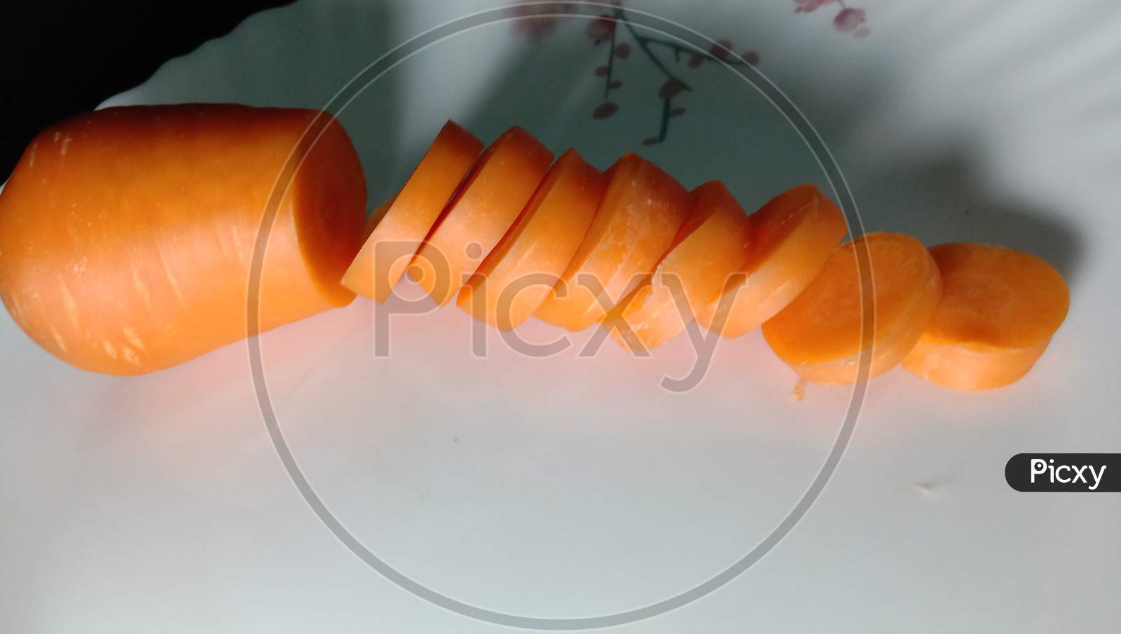 Fresh And Delicious And Healthy Carrots
