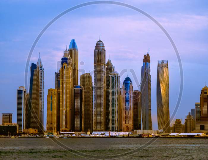 Dubai Marina Sky Line View