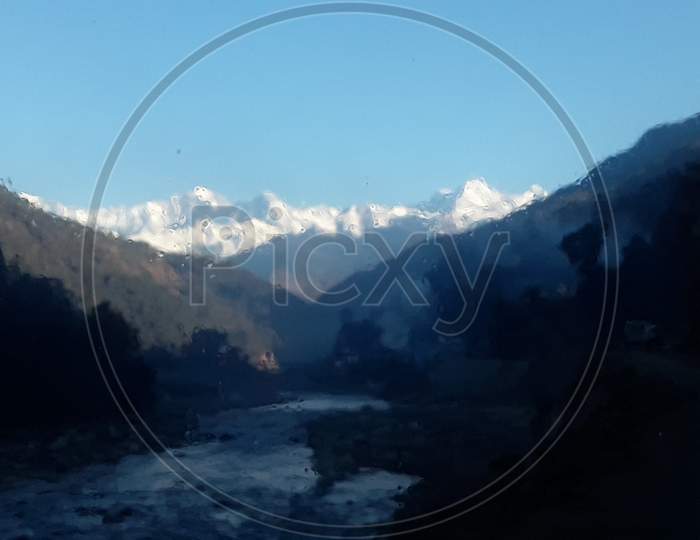best view of himalaya in uttarakhand,india