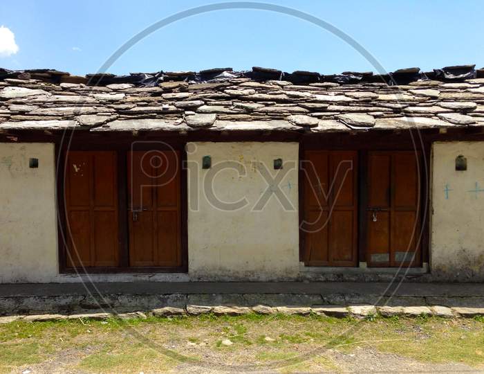 Closed Doors and Stone Roof
