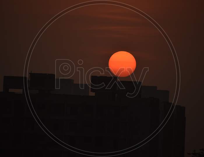 Sunset at Ahmedabad 2020