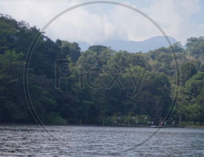 Pookode Lake Is A Scenic Freshwater Lake In The Wayanad District In Kerala
