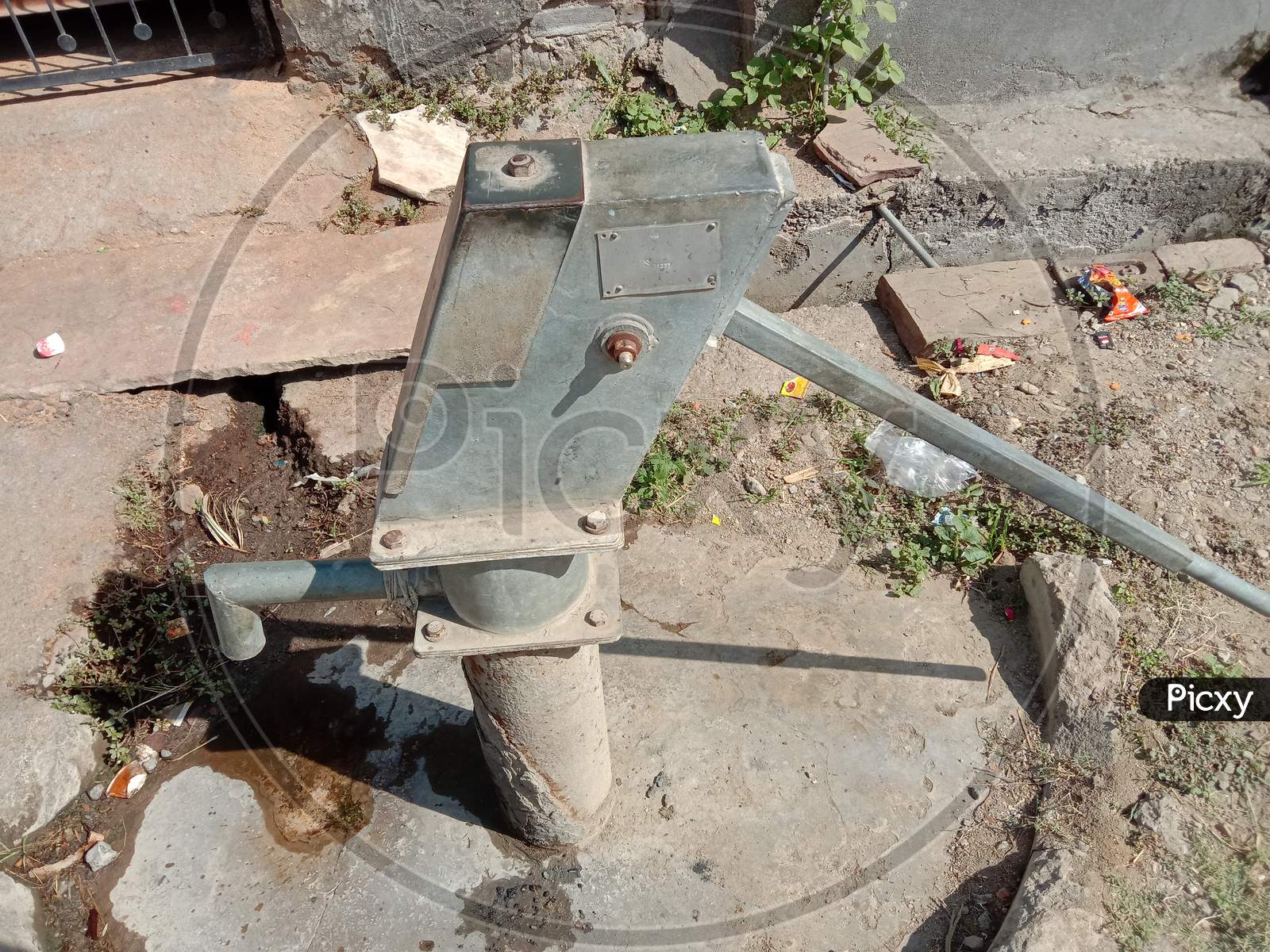 Indian Village Area Water Handpump Machine