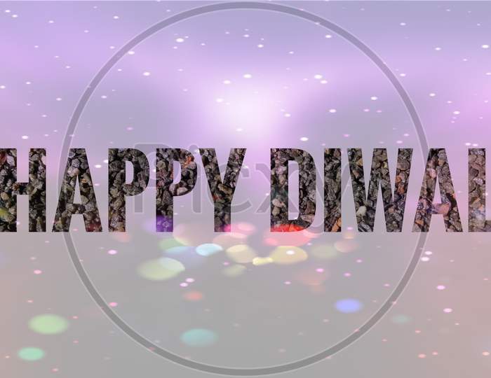 A Concept Of Happy Diwali Greetings