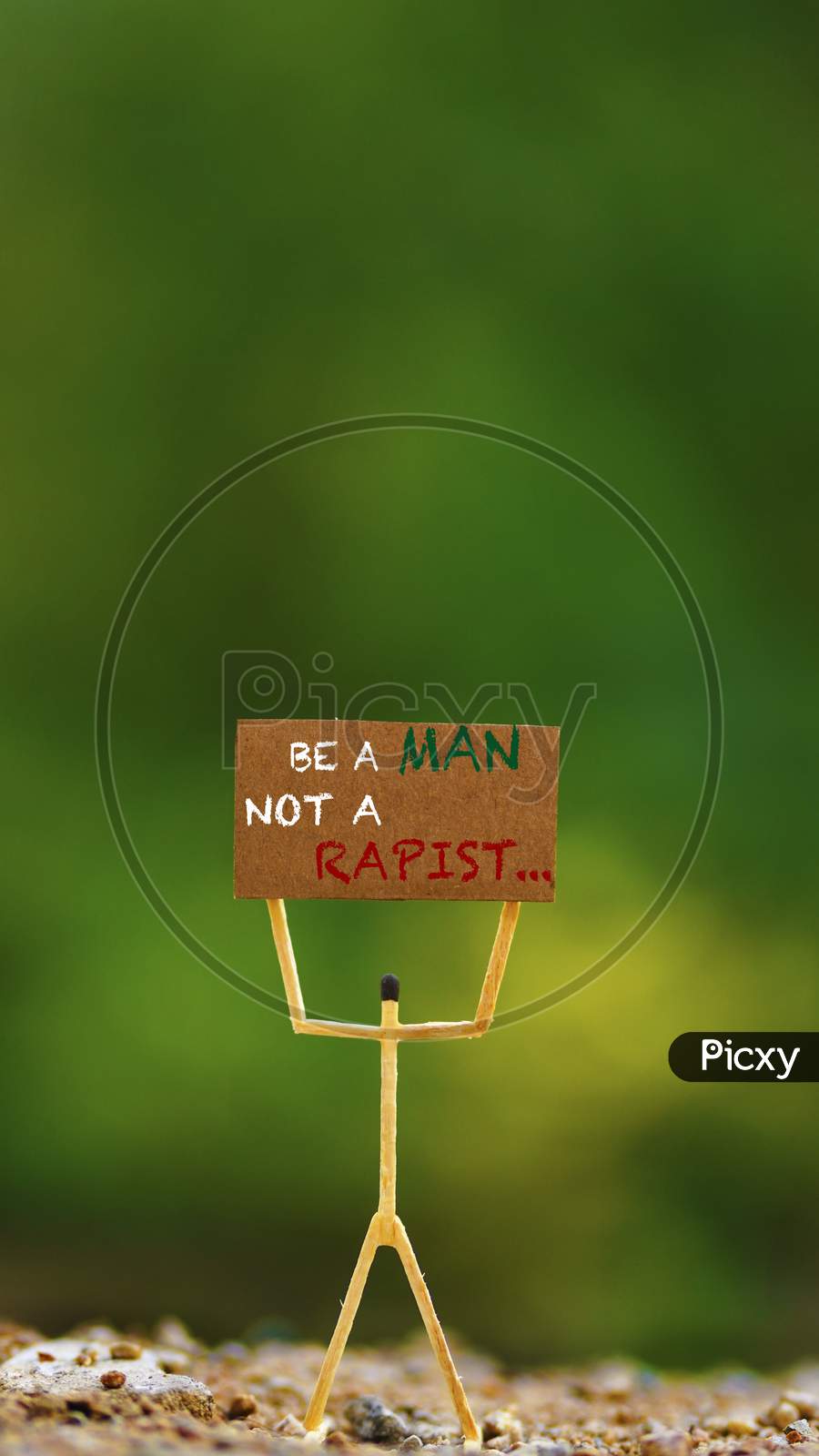 Be a men not rapist