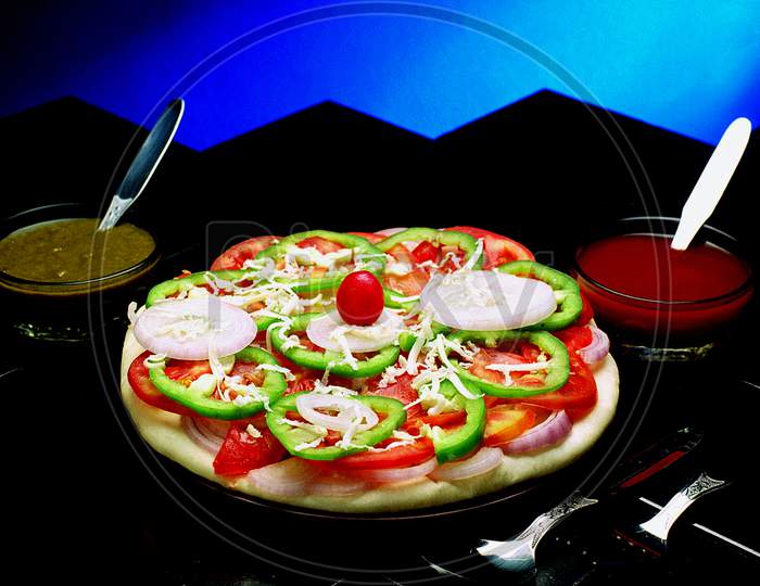 Veg Capsicum Pizza