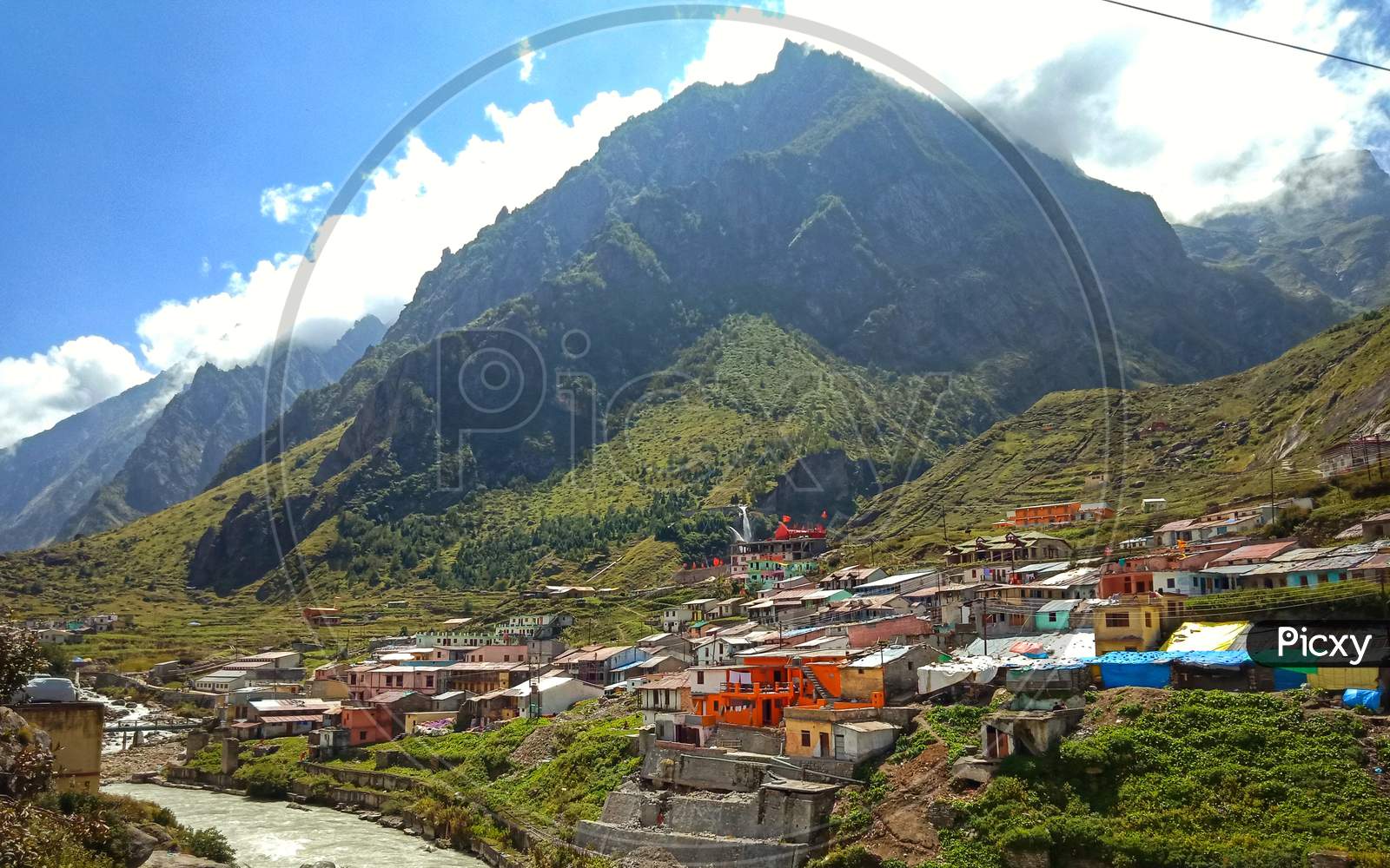 small town of badrinath