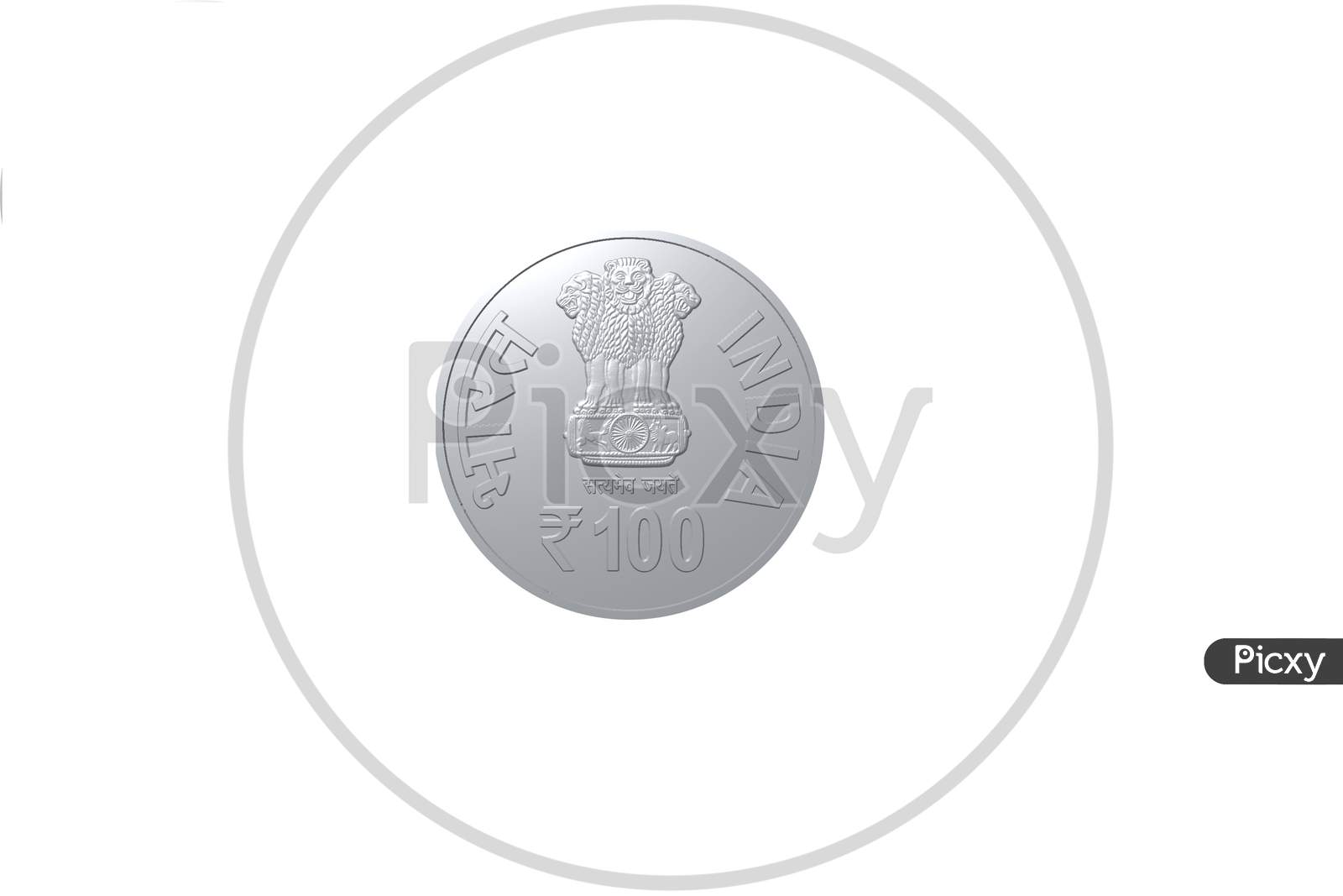 Rupee Rs100 Coin India