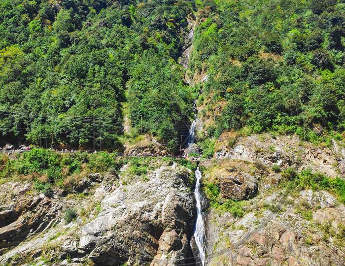 Waterfall in kedarnath