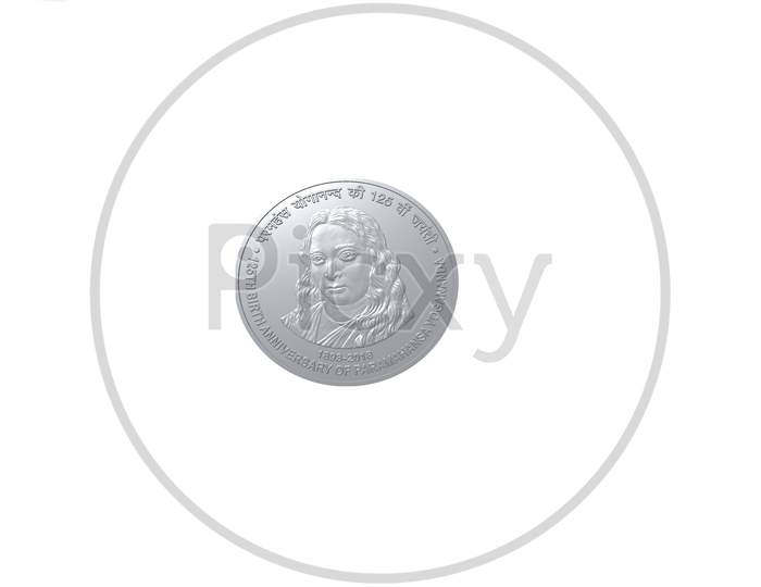 Yogananda Gray 125 Birth Anniversary Coin India