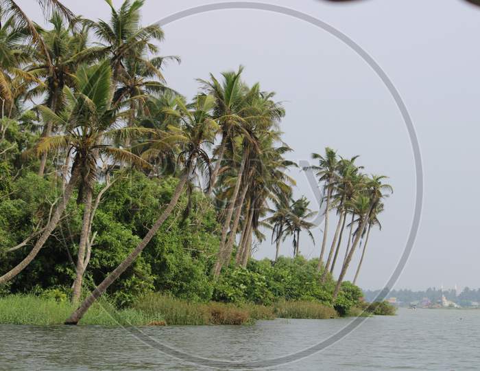 Poovar Island in Kerala