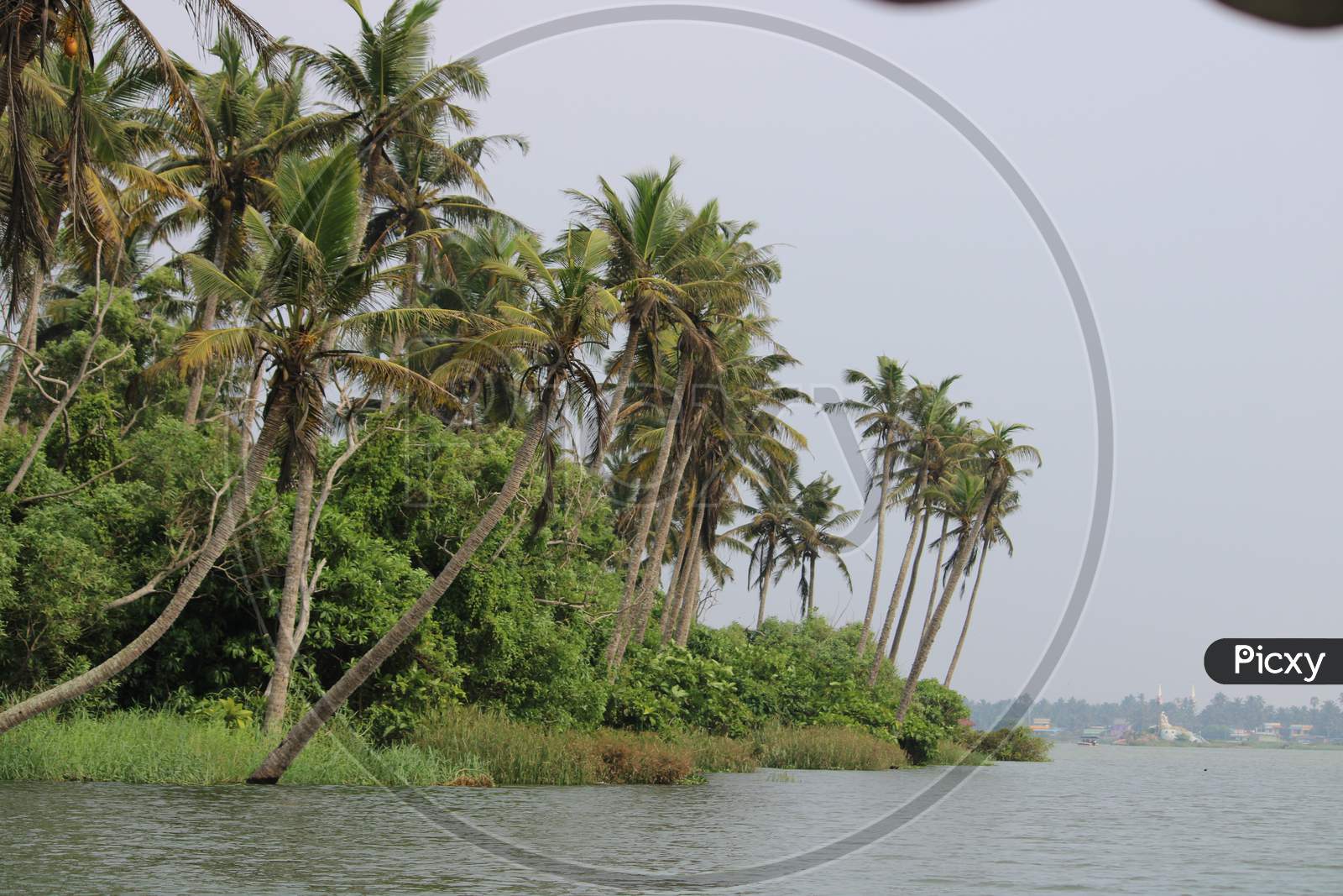 Poovar Island in Kerala