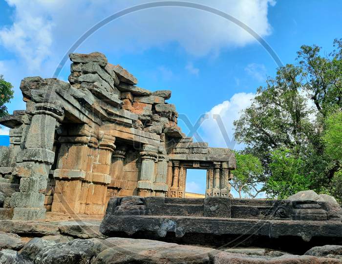 The historic temple of Ashta