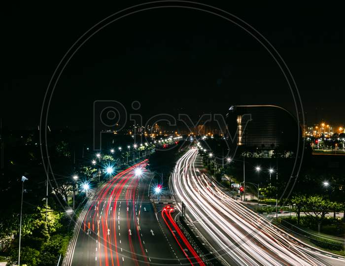 Night Trials Low Light Photography, Marine Bay Send, Singapore 2020