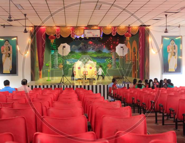 View Of A Marriage Function Auditorium Hall