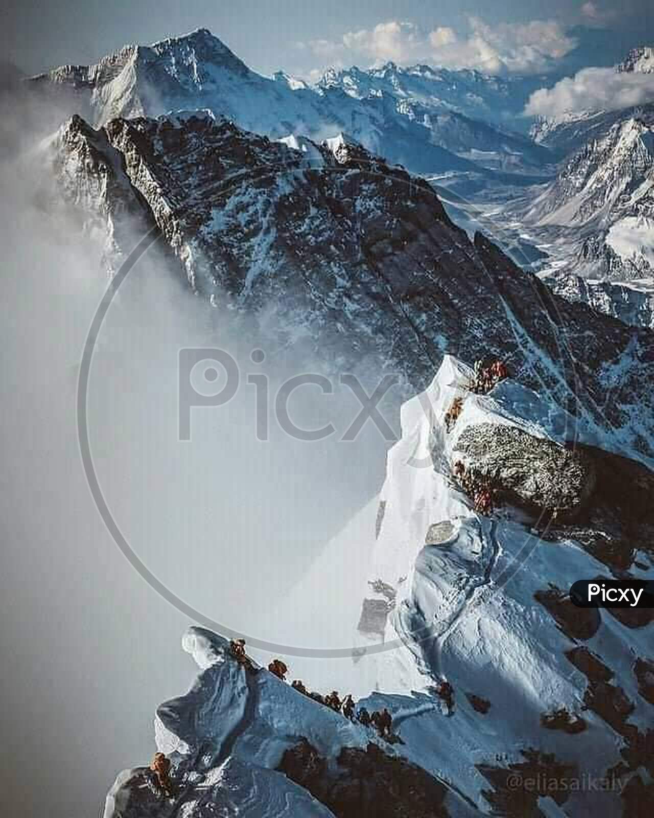 Himalayan region mountain Nepal nature