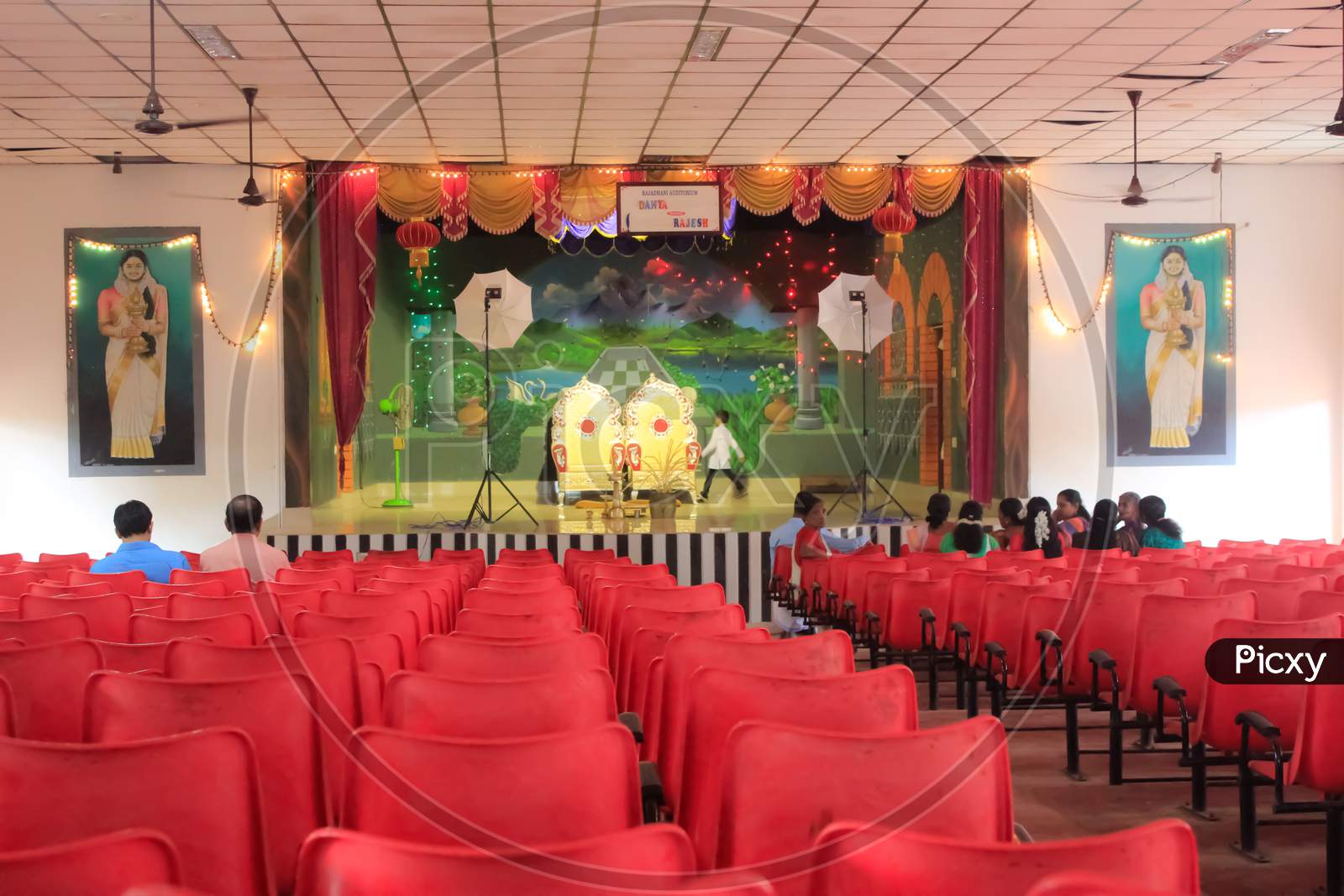 View Of A Marriage Function Auditorium Hall