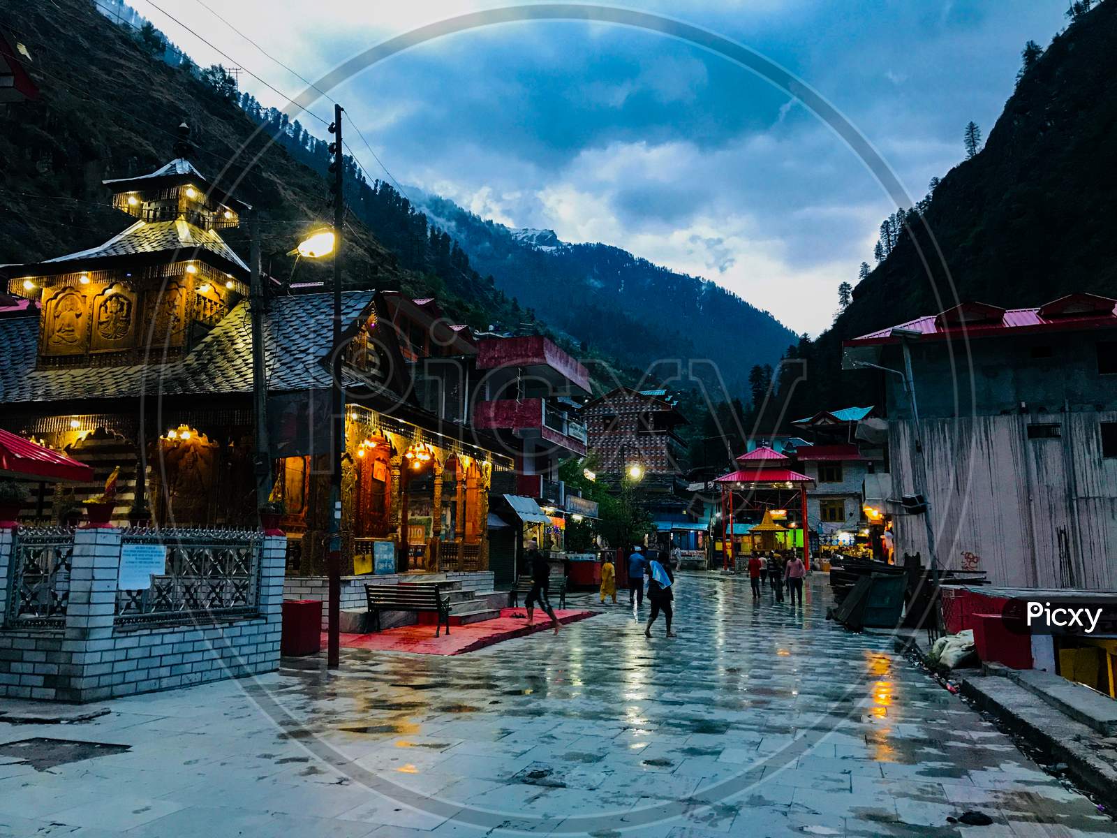 Geographical location of a Manikaran, Himachal Pradesh, India... | Download  Scientific Diagram