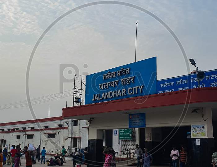 Jalandhar City Railway Station, Punjab, India