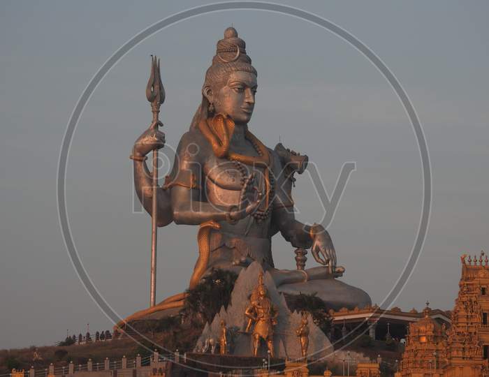 Lord Shiva statue at Murdeshwar, India