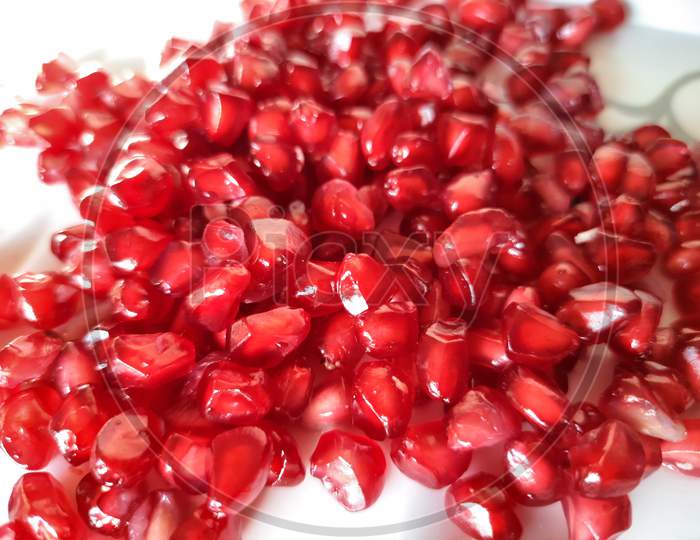 Red best quality pomegranate seeds