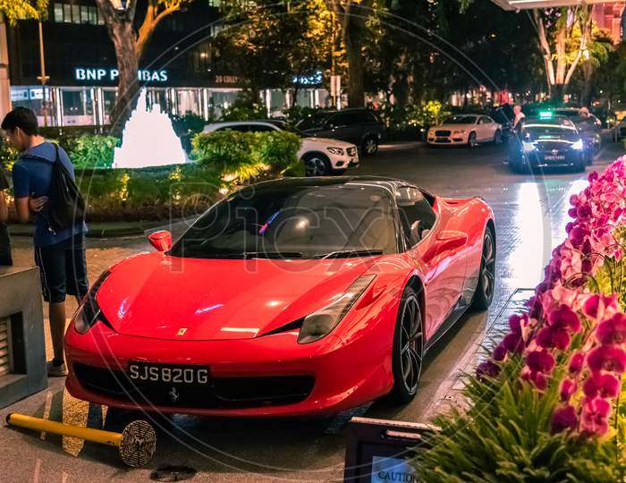 Ferrari The Wonderful Car' Marina Bay, Singapore