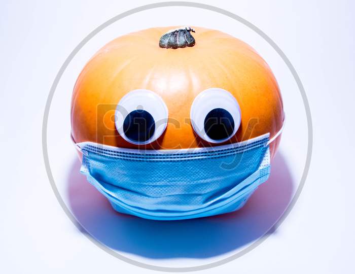 Halloween Pumpkin Mask