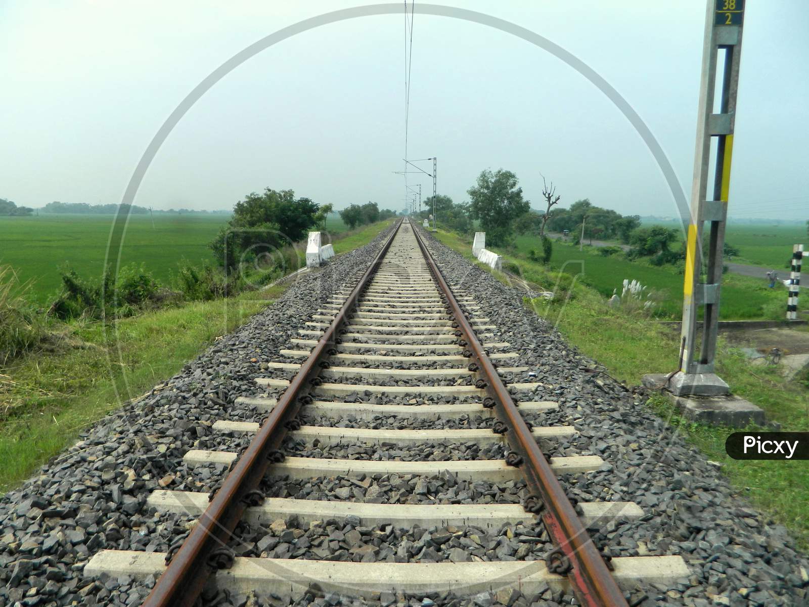 Straigth Railway Track