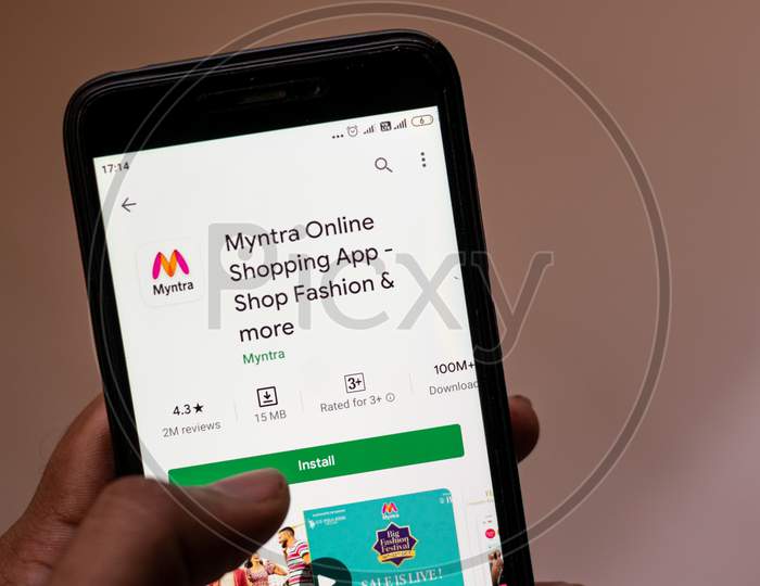 Myntra mobile application