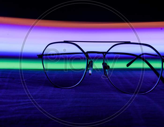 Light painting with specs