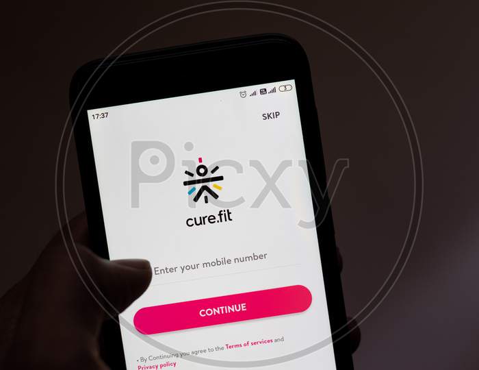 Curefit Mobile Application, Fitness mobile application