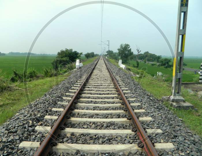 Straigth Railway Track
