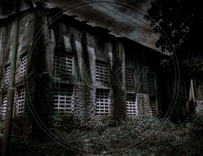 Old dandeli haunted mysterious ghost mill.