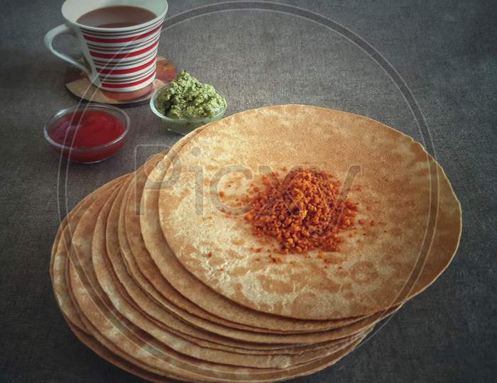 Indian Breakfast Gujju Food Khakra