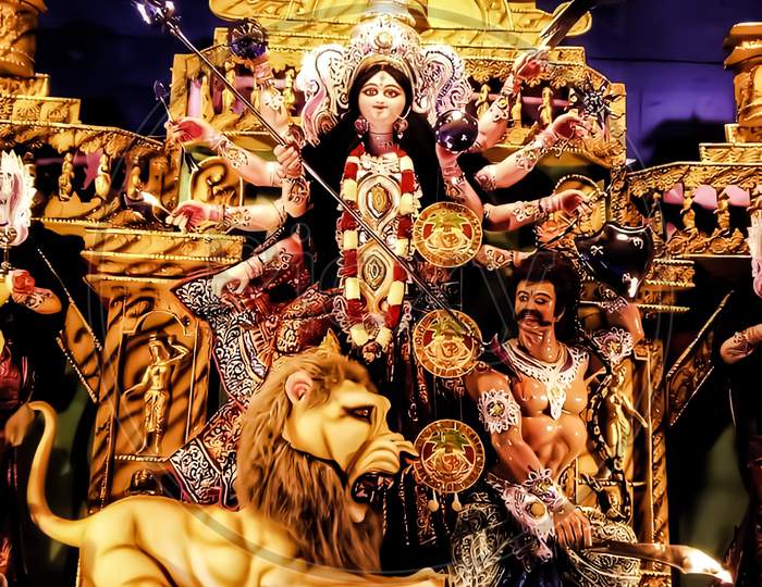 Durga Puja... Hindu festival...