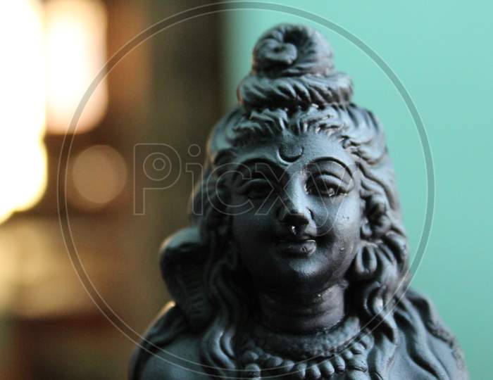 Stone Carving of Lord Shiva