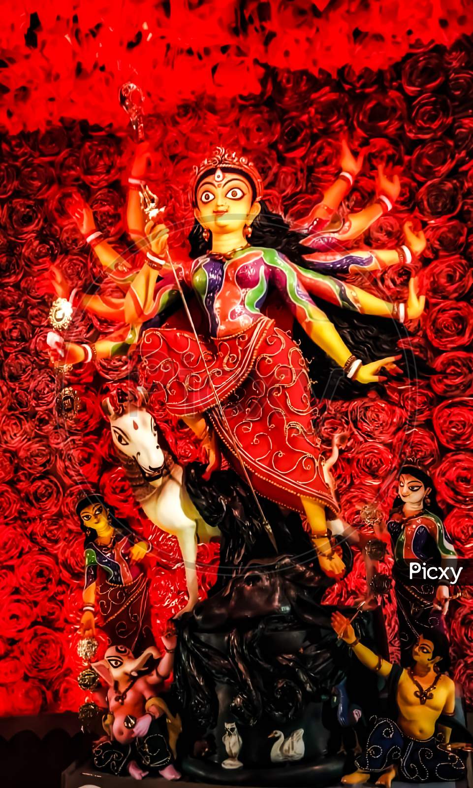 Durga Puja.. Hindu goddess