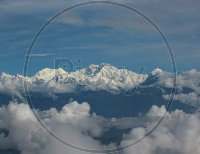 Kanchendzonga, from Darjeeling