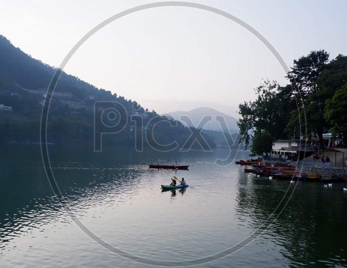Nainital Lake and Nature View