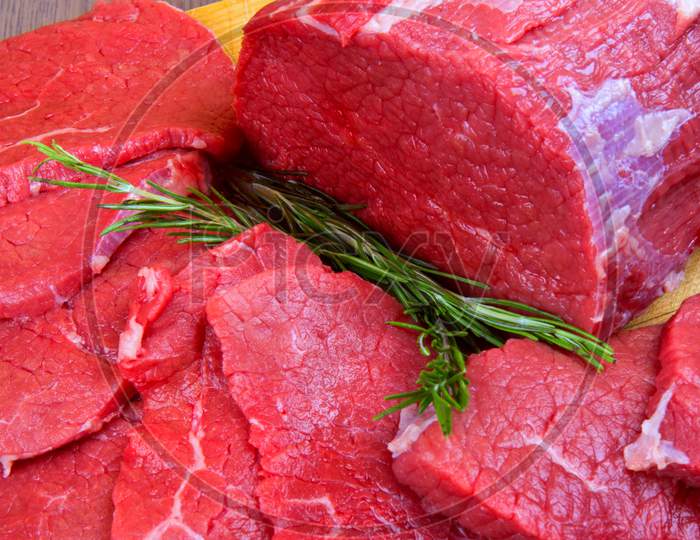 A Picture Of Beautiful View Of Red Meat