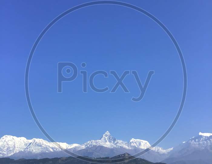Machhapuchre Himal in Pokhara