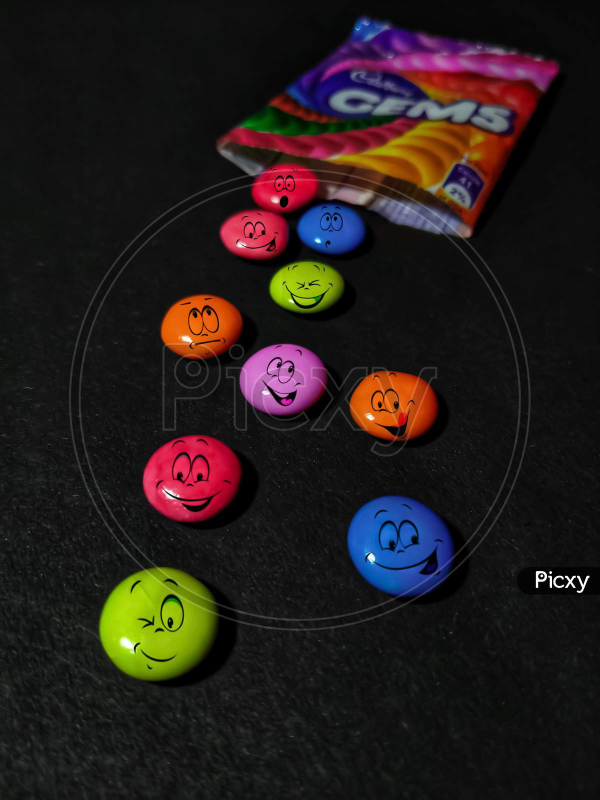 Cadbury Gems With Emojis