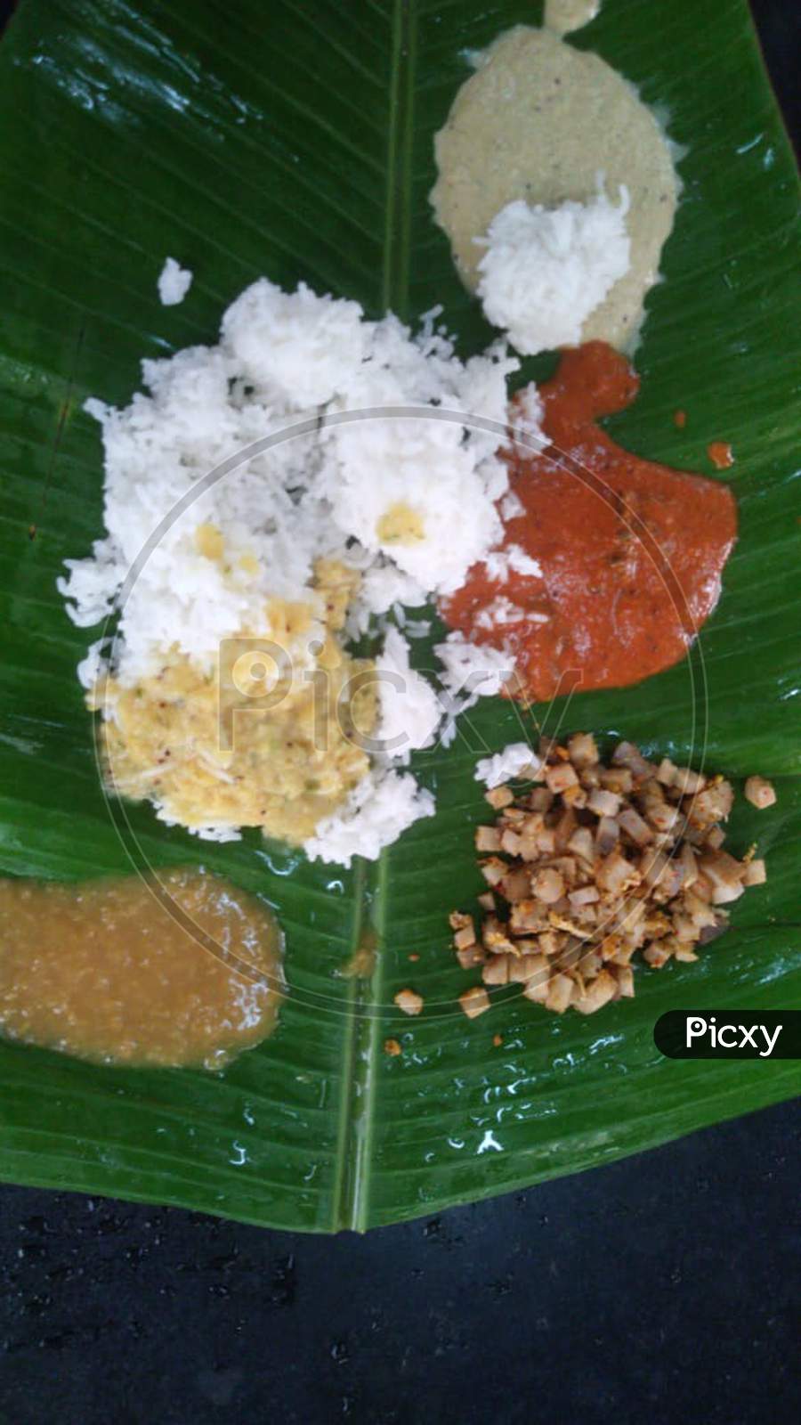 Indian style white rice and varieties